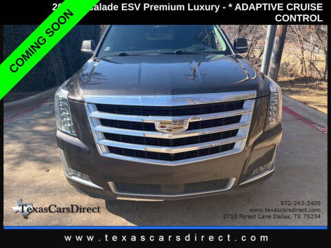2017 Cadillac Escalade ESV Premium Luxury