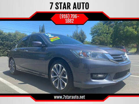 2015 Honda Accord for sale at 7 STAR AUTO in Sacramento CA