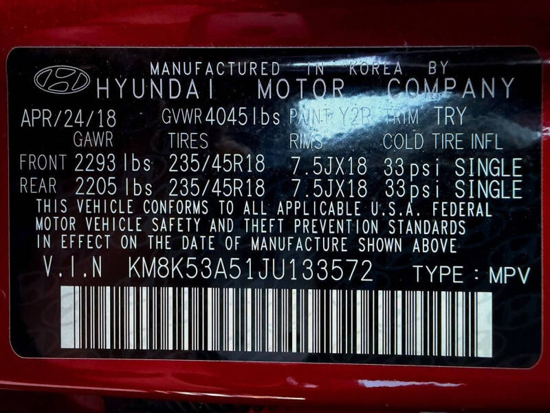 2018 Hyundai Kona Ultimate