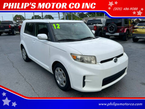 2012 Scion xB for sale at PHILIP'S MOTOR CO INC in Haleyville AL