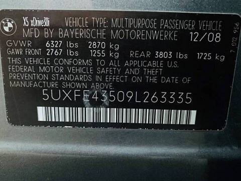 2009 BMW X5 xDrive30i