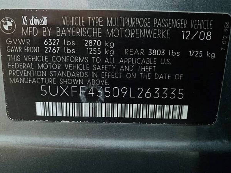 2009 BMW X5 xDrive30i