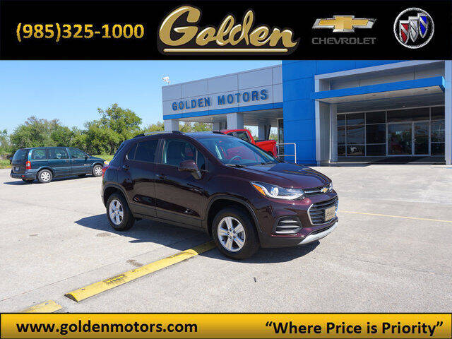 2022 Chevrolet Trax for sale at GOLDEN MOTORS in Cut Off LA
