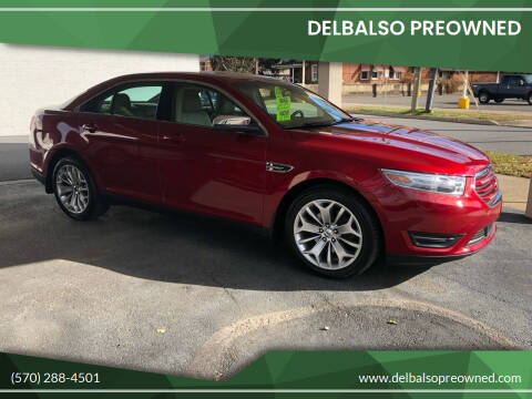 2014 Ford Taurus for sale at DelBalso Preowned in Kingston PA