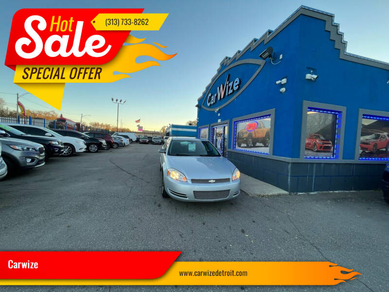2015 Chevrolet Impala Limited for sale at Carwize in Detroit MI