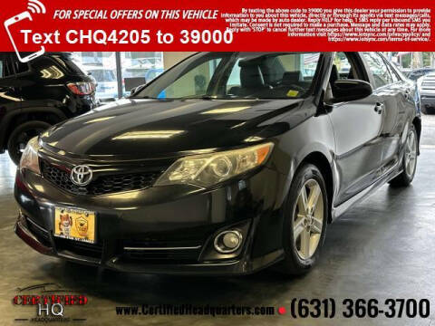 2012 Toyota Camry for sale at CERTIFIED HEADQUARTERS in Saint James NY