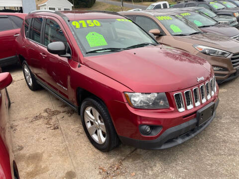 2015 Jeep Compass for sale at Motley's Auto World in Danville VA