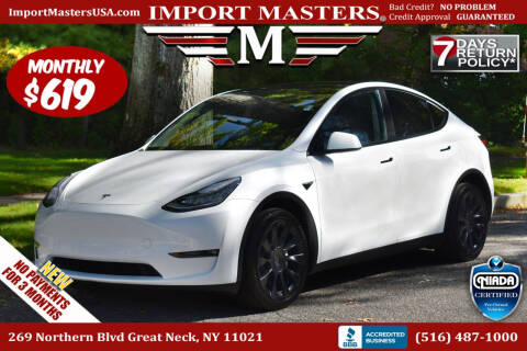 2021 Tesla Model Y for sale at Import Masters in Great Neck NY