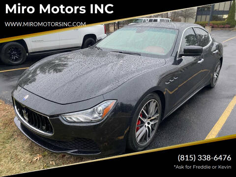 2015 Maserati Ghibli for sale at Miro Motors INC in Woodstock IL