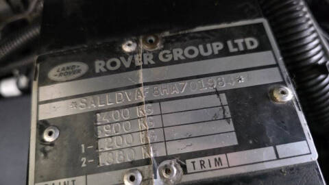 1991 Land Rover Defender