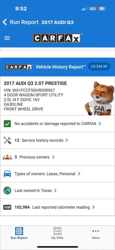 2017 Audi Q3 2.0T Prestige