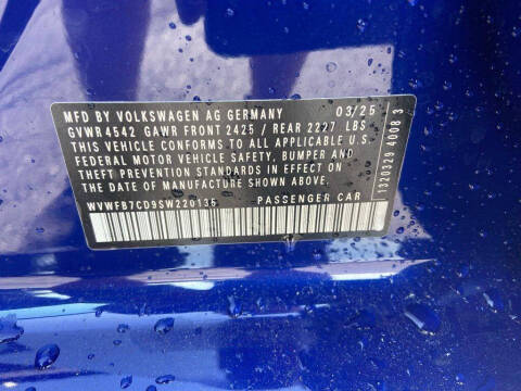 2025 Volkswagen Golf R Black Edition 4Motion