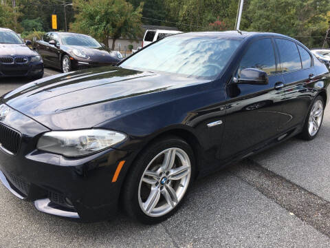 2012 BMW 5 Series for sale at Highlands Luxury Cars, Inc. in Marietta GA