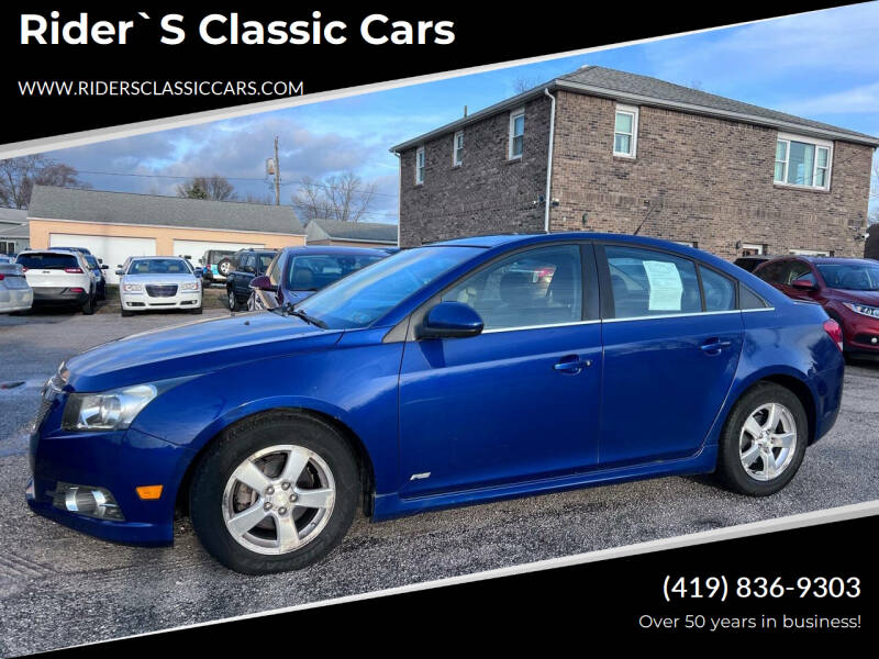 2012 Chevrolet Cruze for sale at Rider`s Classic Cars in Millbury OH