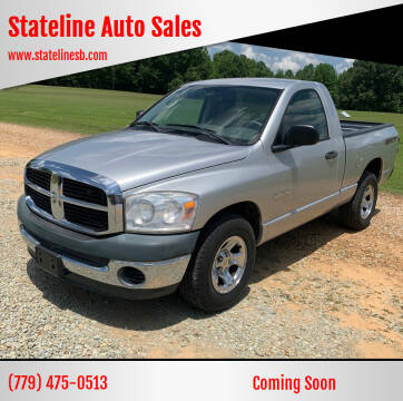 2008 Dodge Ram 1500 for sale at Stateline Auto Sales in South Beloit IL