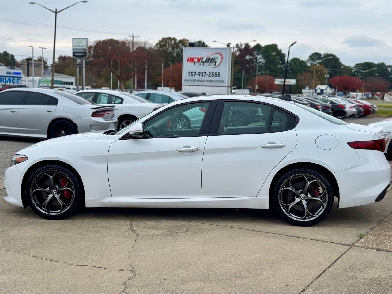 2018 Alfa Romeo Giulia for sale at Revline Auto Group in Chesapeake, VA