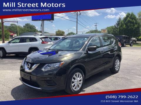 2016 Nissan Rogue for sale at Mill Street Motors in Worcester MA