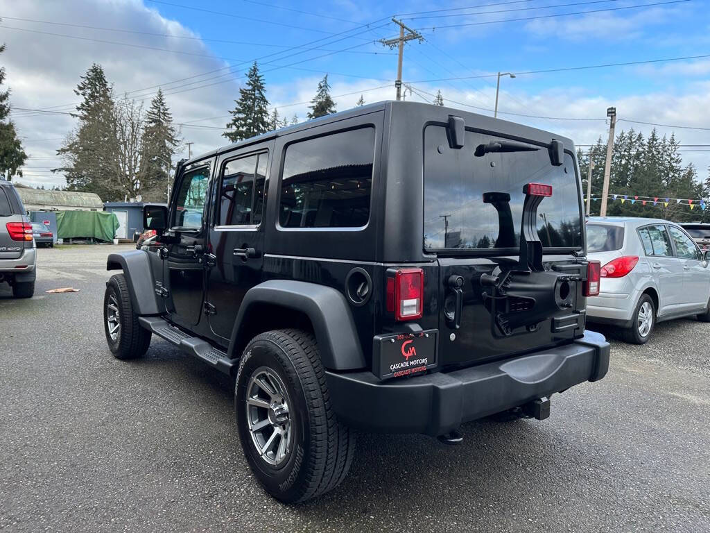 2011 Jeep Wrangler Unlimited for sale at Cascade Motors in Olympia, WA