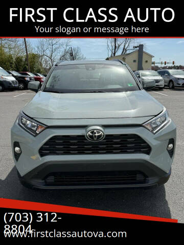2021 Toyota RAV4 for sale at FIRST CLASS AUTO in Arlington VA