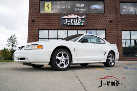 1996 Ford Mustang SVT Cobra for sale at J-Rus Inc. in Shelby Township MI