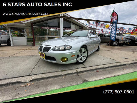 2004 Pontiac GTO for sale at 6 STARS AUTO SALES INC in Chicago IL