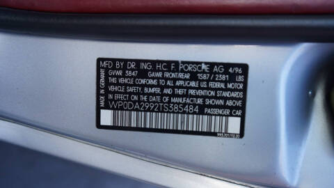 1996 Porsche 911 Carrera