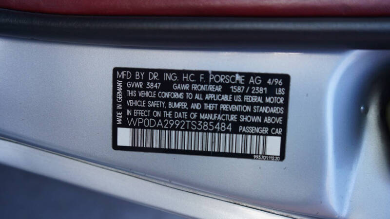 1996 Porsche 911 Carrera