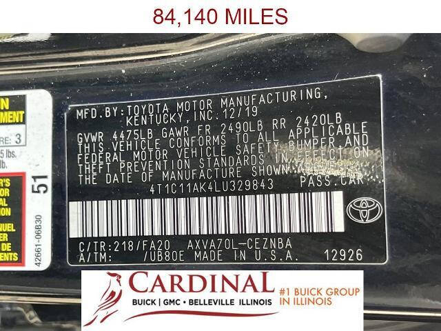 2020 Toyota Camry LE