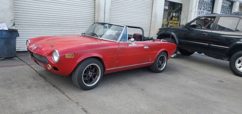 1978 FIAT 124 Spider for sale at Affordable Imports Auto Sales in Murrieta CA