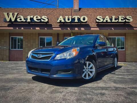 2011 Subaru Legacy for sale at Wares Auto Sales INC in Traverse City MI