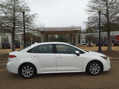 2021 Toyota Corolla for sale at BLACKBURN MOTOR CO in Vicksburg MS