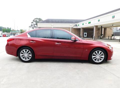 2015 Infiniti Q50 for sale at GLOBAL AUTO SALES in Spring TX