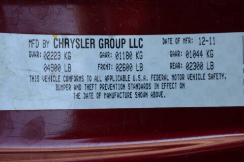 2012 Chrysler 200 Touring