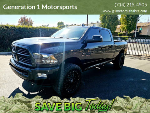 2017 RAM 2500 for sale at Generation 1 Motorsports in Whittier CA