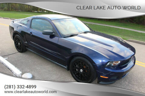 2011 Ford Mustang for sale at Clear Lake Auto World in League City TX