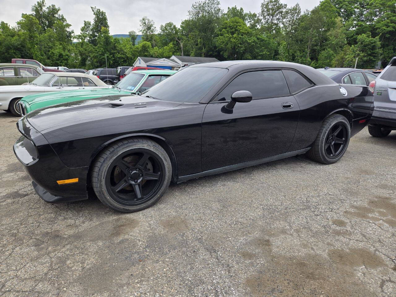 Black 2009 Dodge Challenger R/T R/T 2dr Coupe 1