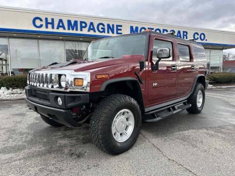 2004 HUMMER H2 for sale at Champagne Motor Car Company in Willimantic CT