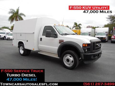 2010 Ford F-550 for sale at Town Cars Auto Sales in West Palm Beach FL