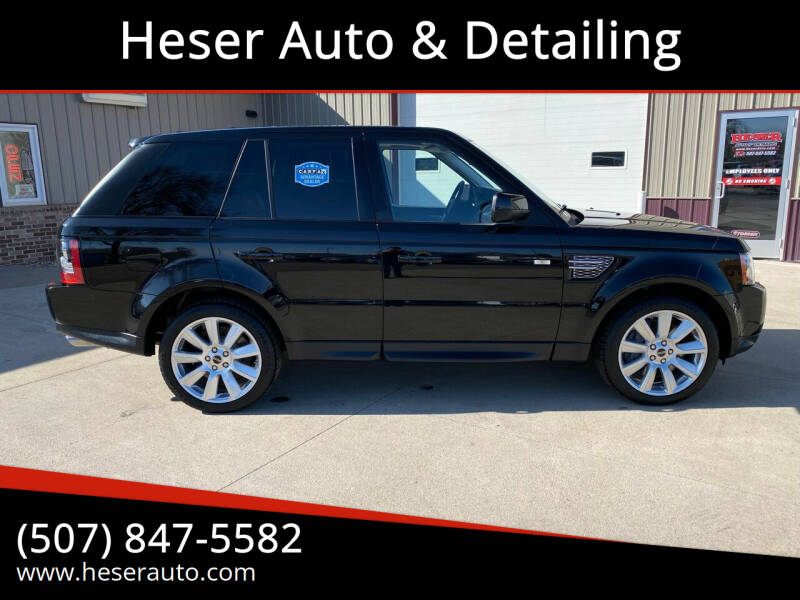 2012 Land Rover Range Rover Sport for sale at Heser Auto & Detailing in Jackson MN