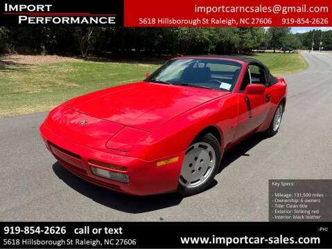 1990 Porsche 944 for sale at Import Performance Sales in Raleigh NC