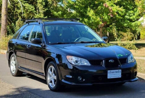 2007 Subaru Impreza for sale at CLEAR CHOICE AUTOMOTIVE in Milwaukie OR