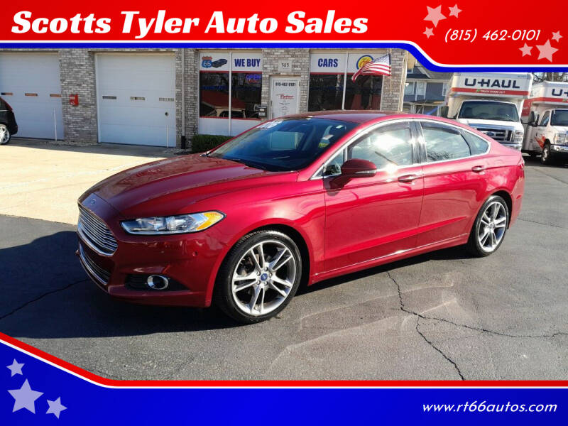 2016 Ford Fusion for sale at Scotts Tyler Auto Sales in Wilmington IL