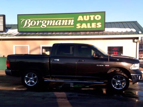 2017 RAM 1500 for sale at Borgmann Auto Sales in Norfolk NE