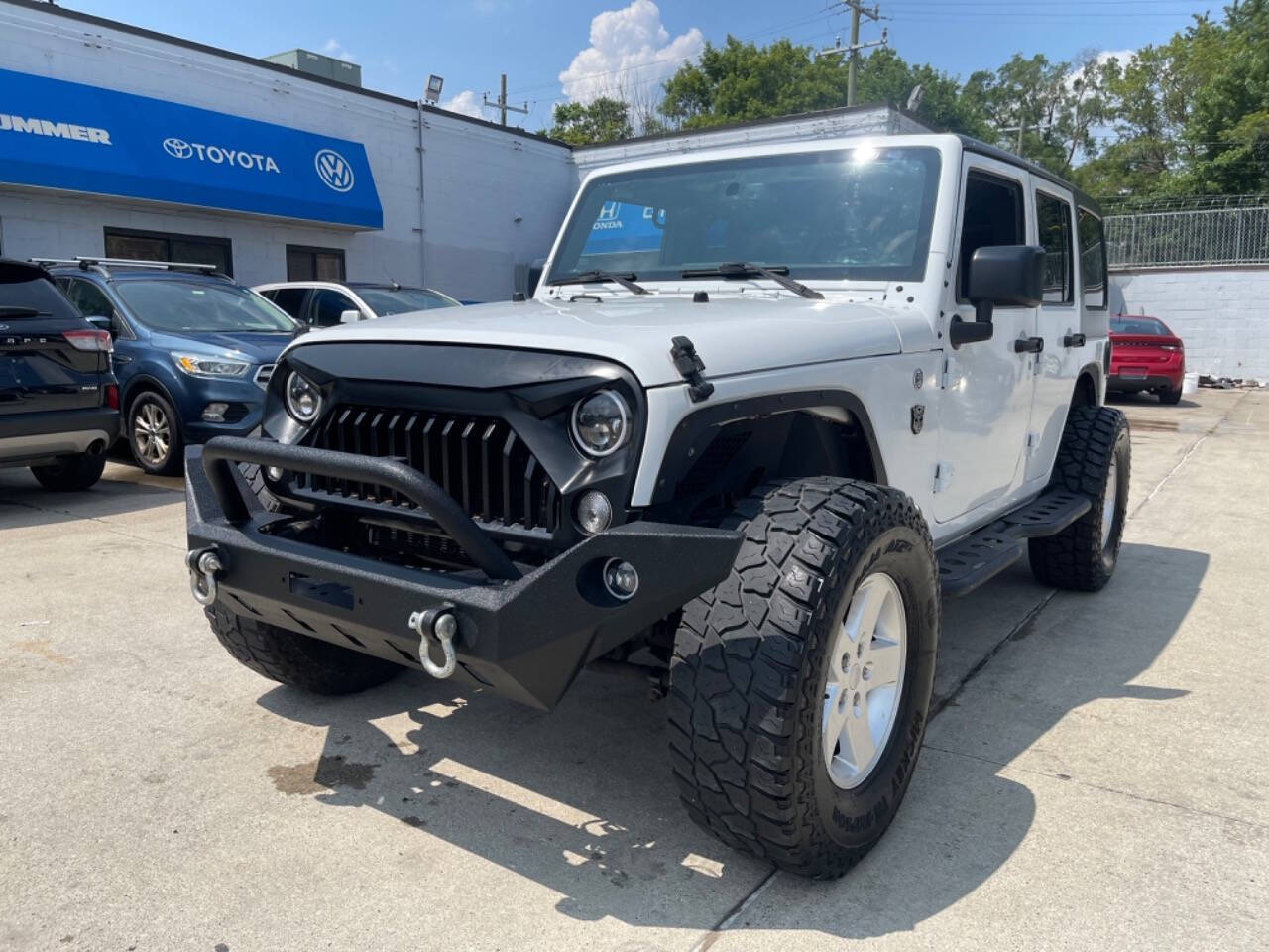 2017 Jeep Wrangler Unlimited for sale at Alpha Auto Sales in Detroit, MI