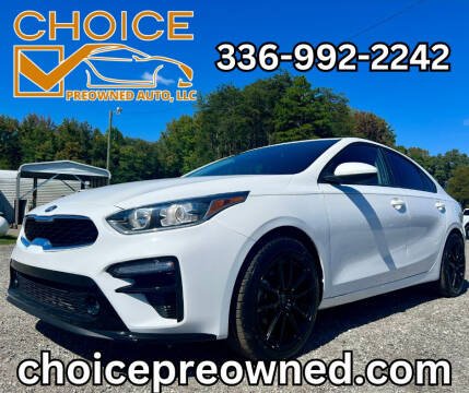 2019 Kia Forte for sale at CHOICE PRE OWNED AUTO LLC in Kernersville NC
