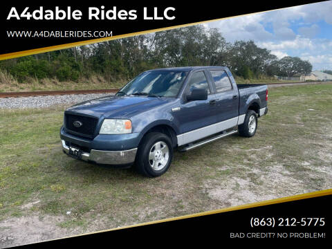 2005 Ford F-150 for sale at A4dable Rides LLC in Haines City FL