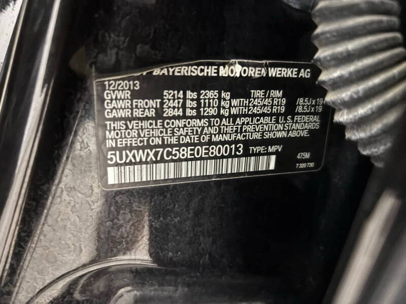 2014 BMW X3 xDrive35i