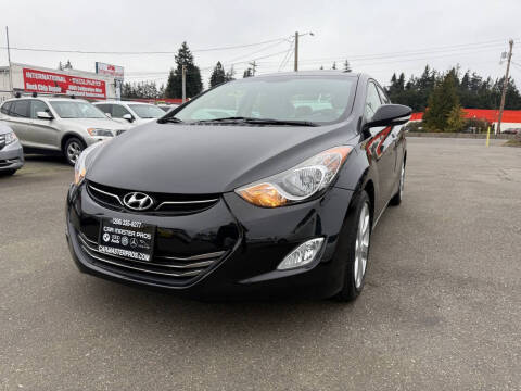 2012 Hyundai Elantra for sale at CAR MASTER PROS AUTO SALES in Edmonds WA