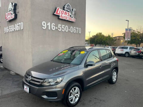 2015 Volkswagen Tiguan for sale at LIONS AUTO SALES in Sacramento CA