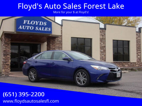 2016 Toyota Camry for sale at Floyd's Auto Sales Forest Lake in Forest Lake MN